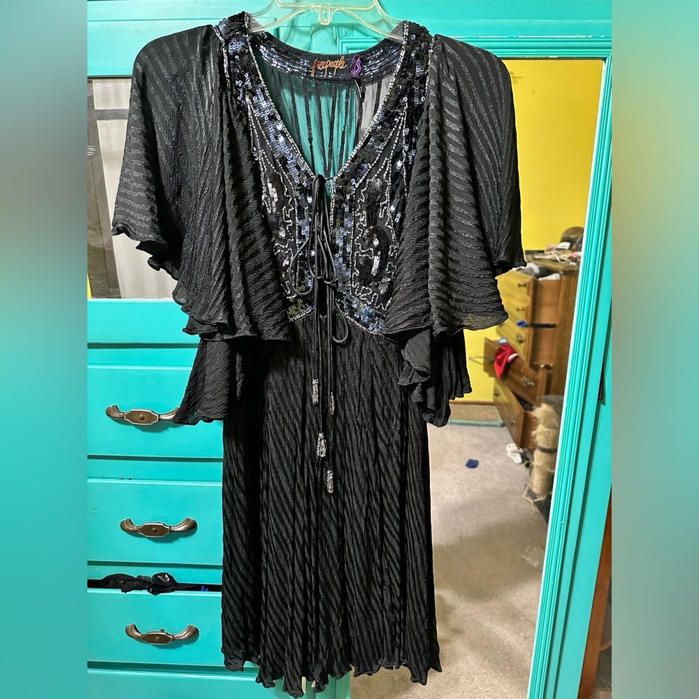 Free people fancy boho dress XS